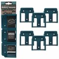 Metalmark Industrial 6PK MA18 BLU Batt Mount BM-MK18-BLU-6